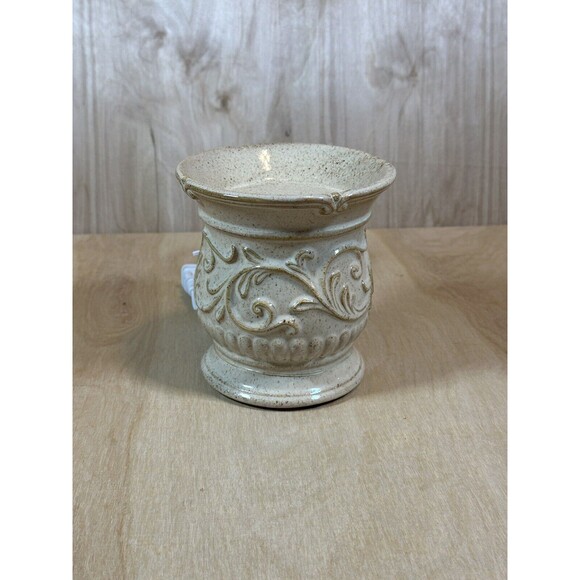 Yankee Candle Other - Yankee Candle Electric Tart Warmer Wax Melt Burner Antiqued Ceramic 1289080